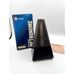 Wittner 806S Metronome Black Wind Up Germany IOB Tested Working